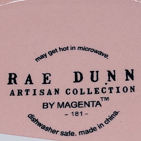 Rae Dunn Embossed Pink Ceramic‎ Coffee Mug You Are My Happy Place 16oz - Picture 5 of 8